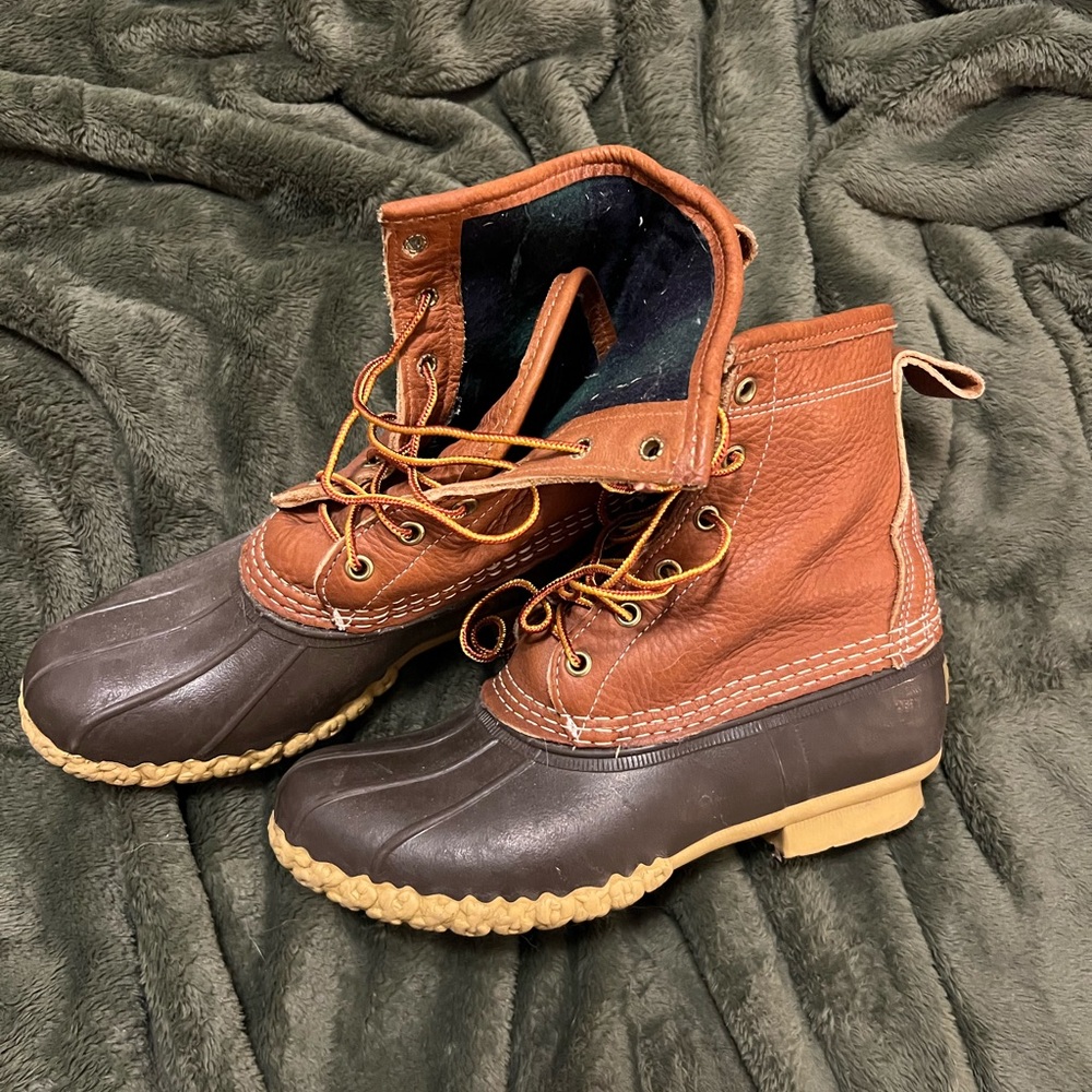 Women's Bean Boots, 8" Flannel-Lined Insulated